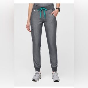 Figs Women's Graphite Zamora Joggers, size Large Petite